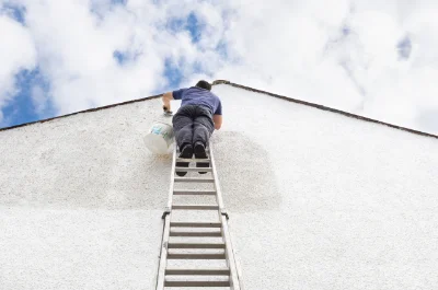 Peinture extérieure à Lauzach — façades et ravalement